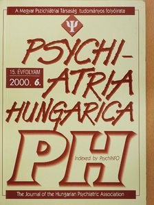 Szilárd János - Psychiatria Hungarica 2000/6. [antikvár]