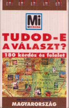 Francz Magdolna - Tudod-e a választ? - Magyarország [antikvár]