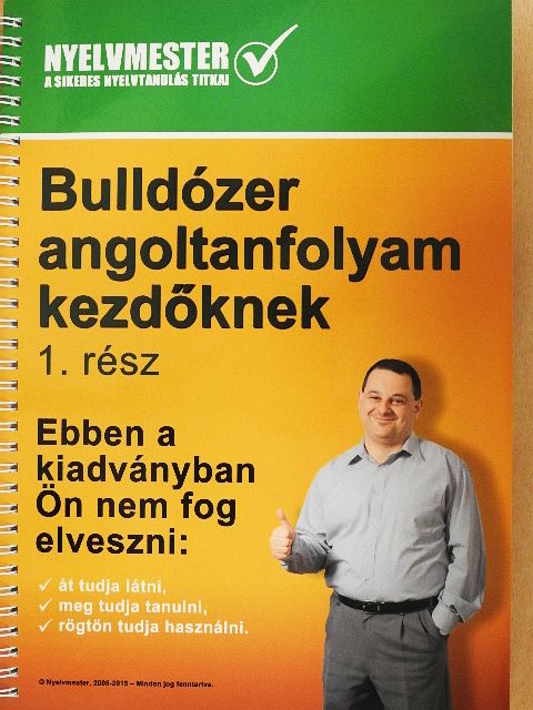 Neményi András - Bulldózer-angoltanfolyam kezdőknek 1. rész [antikvár]