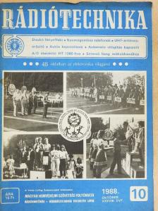 Dr. Hetényi László - Rádiótechnika 1988. október [antikvár]