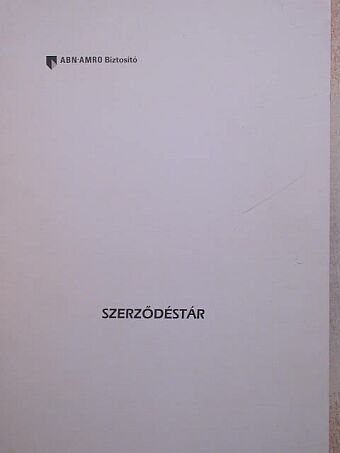Szerződéstár [antikvár]