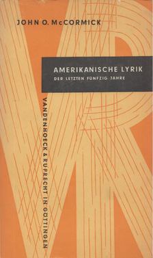 John O. McCormick - Amerikanische Lyrik [antikvár]