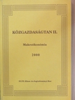 Foltyn Ferenc - Közgazdaságtan II. [antikvár]