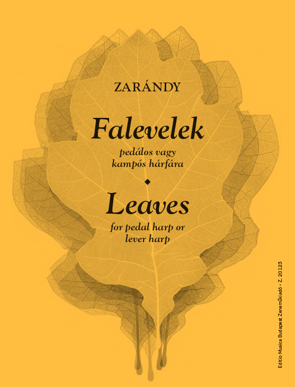 ZARÁNDY ÁKOS - FALEVELEK - PEDÁLOS VAGY KAMPÓS HÁRFÁRA