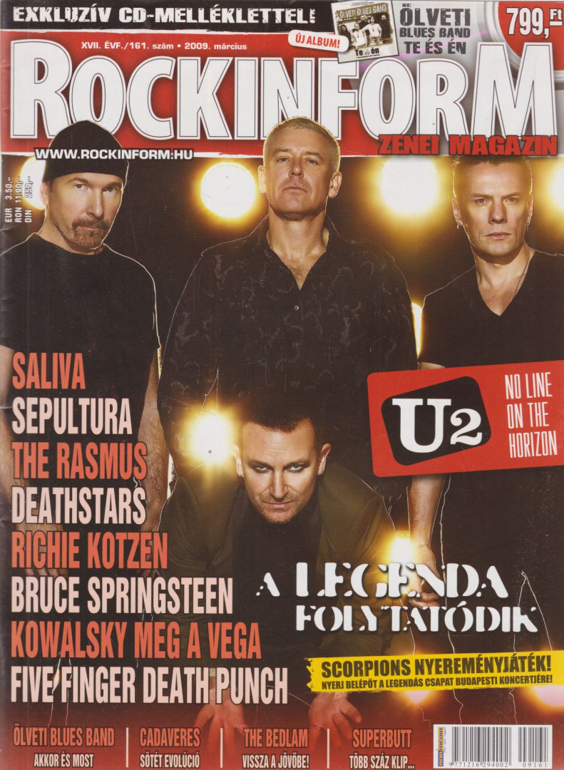 Hímer Bertalan - Rockinform 2009. március [antikvár]