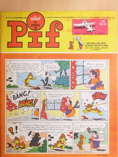 Cézard - Pif 18 Septembre 1966 [antikvár]