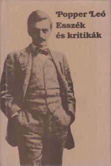 Popper Leó - Esszék és kritikák [antikvár]