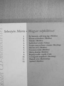 Sebestyén Márta - Sebestyén Márta - Magyar népköltészet - CD-vel [antikvár]