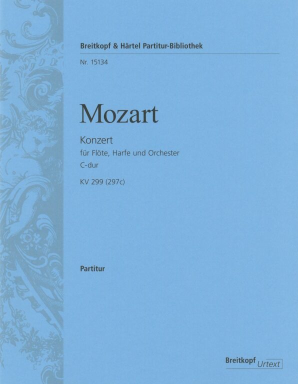 MOZART, W,A, - KONZERT FÜR FLÖTE, HARFE UND ORCHESTER C-DUR KV 299 (279c)