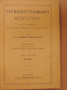 Természettudományi Közlöny 1897. (nem teljes évfolyam) [antikvár]