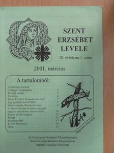 Szent Erzsébet levele 2001. március [antikvár]
