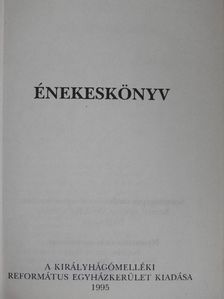 Énekeskönyv [antikvár]