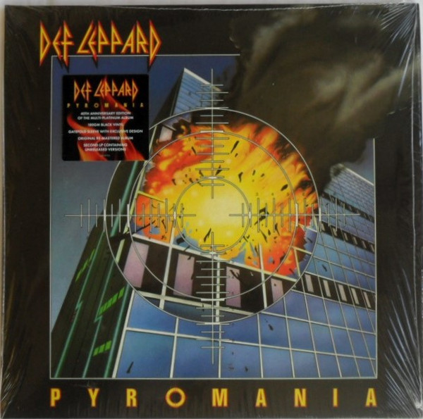 DEF LEPPARD - PYROMANIA 2LP DEF LEPPARD - 40th ANNIVERSARY EDITION