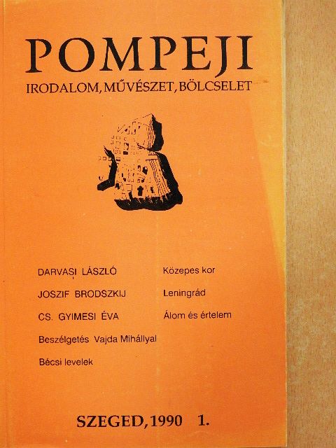 Horváth Elemér - Pompeji 1990/1. [antikvár]