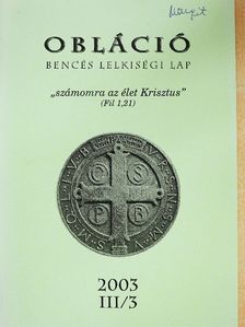 Borián Elréd OSB - Obláció 2003. III/3 [antikvár]