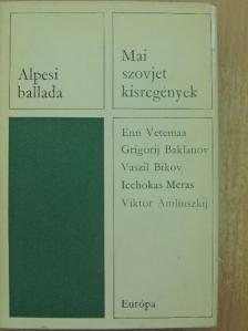 Enn Vetemaa - Alpesi ballada [antikvár]