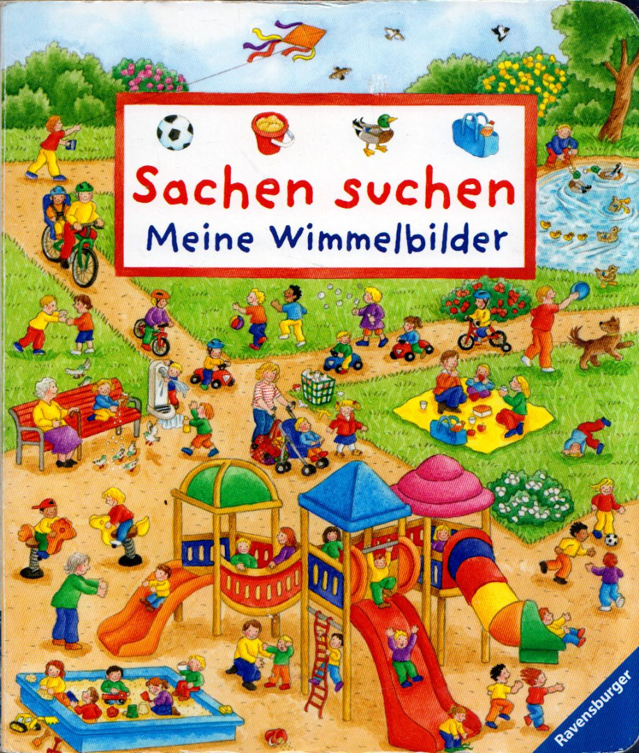 Susanne Gernhäuser - Sachen suchen - Meine Wimmelbilder [antikvár]