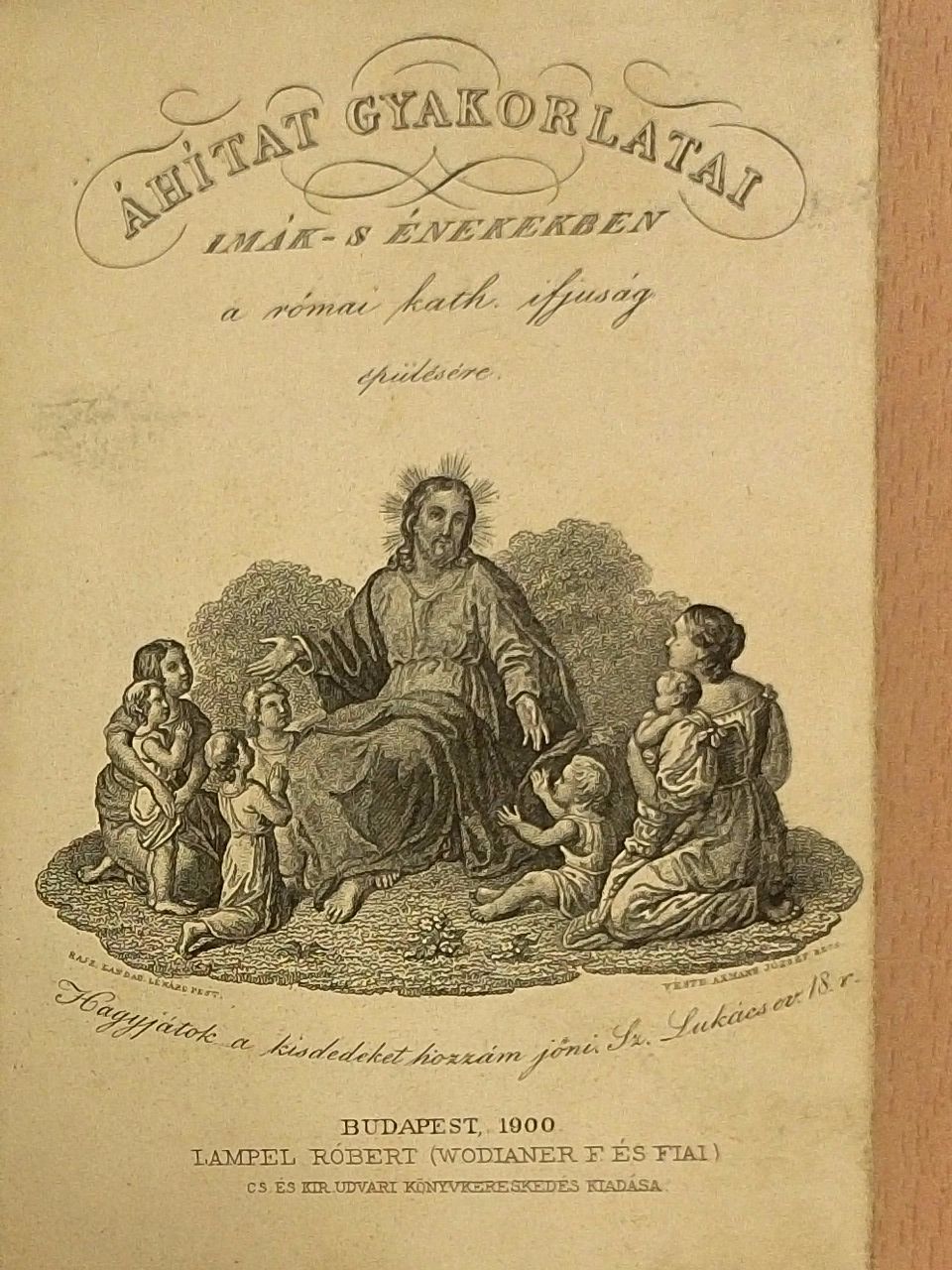 Áhítat gyakorlatai imák- s énekekben [antikvár]