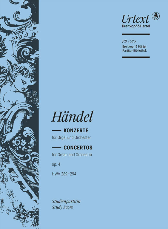 HANEDEL - KONZERTE FÜR ORCHESTER OP.4 HWV 289-294 STUDIENPARTITUR