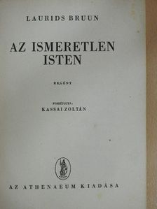 Laurids Bruun - Az ismeretlen Isten [antikvár]