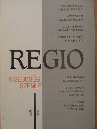 Andrienne Schäffer - Regio 1993/1. [antikvár]