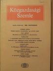 Bársony Jenő - Közgazdasági Szemle 1990. szeptember [antikvár]