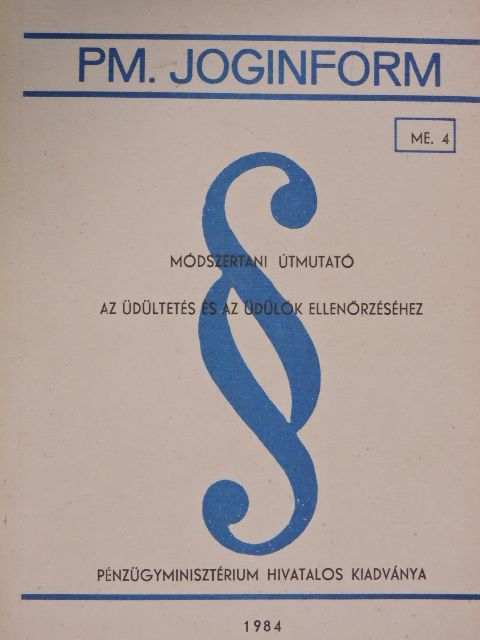 Badacsonyi György - Módszertani útmutató az üdültetés és az üdülők ellenőrzéséhez [antikvár]