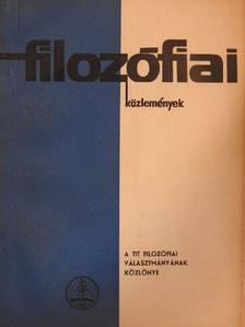 Farkas Endre - Filozófiai közlemények 1967/2. [antikvár]