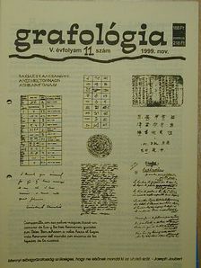 Kulisch Ágota - Grafológia 1999. november [antikvár]