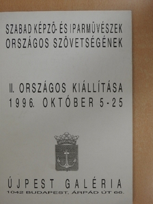 Szabad Képző- és Iparművészek Országos Szövetségének II. Országos Kiállítása [antikvár]