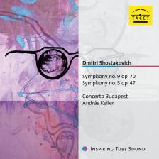 SHOSTAKOVICH - SYMPHONIES NOS.9+5 CD KELLER ANDRÁS