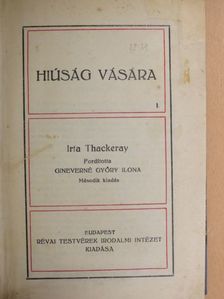 Thackeray - Hiúság vására I-II. [antikvár]