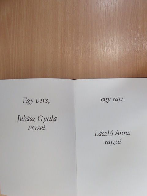 Juhász Gyula - Egy vers, egy rajz [antikvár]