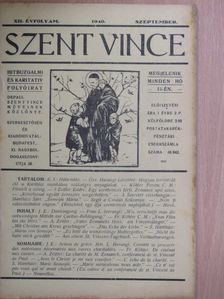 E. J. - Szent Vince 1940. szeptember [antikvár]