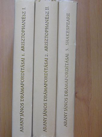 Arisztophanész - Arany János drámafordításai I-III. [antikvár]