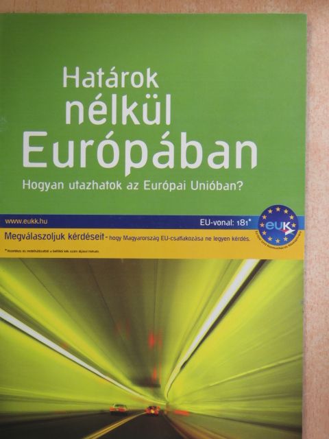Határok nélkül Európában [antikvár]