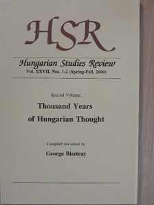 Arany János - Hungarian Studies Review Spring-Fall, 2000 [antikvár]