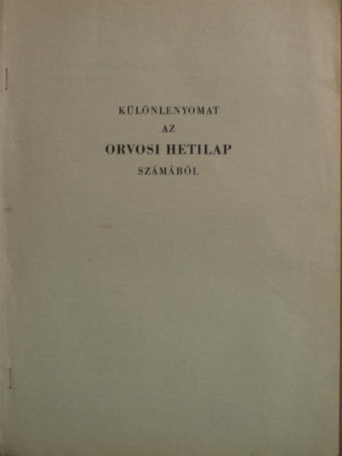 Dr. Jaszmann László - A lactatió gátlása 2 Br-alfa-ergocryptinnel [antikvár]