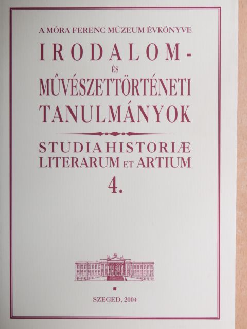 Balogh Tamás - Irodalom- és művészettörténeti tanulmányok 4. [antikvár]