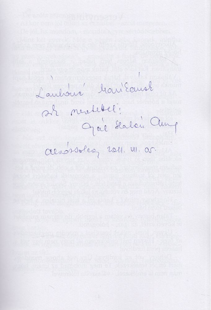 Gál Halász Anna - ...mint az aszú (Dedikált) [antikvár]
