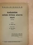 Mackintosh C. H. - Elmélkedések Mózes ötödik könyve felett I. [antikvár]