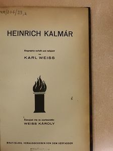 Böhm Vilmos - Heinrich Kalmár [antikvár]