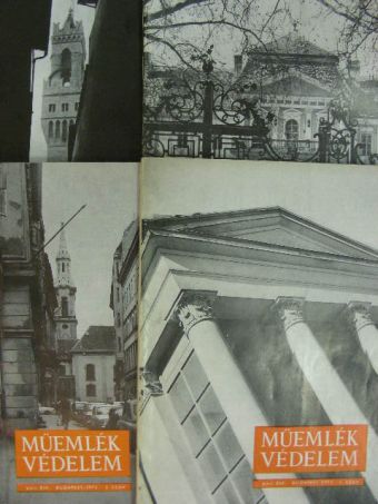 A. Czétényi Piroska - Műemlékvédelem 1973/1-4. [antikvár]