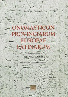 Lőrincz Barnabás - Onomasticon Provinciarum Europae Latinarum [antikvár]