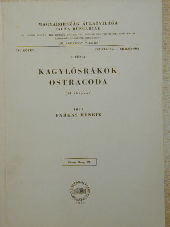 Farkas Henrik - Kagylósrákok [antikvár]