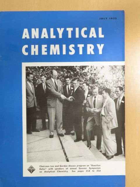 E. S. Smith - Analytical Chemistry July 1955 [antikvár]