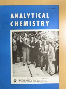 E. S. Smith - Analytical Chemistry July 1955 [antikvár]