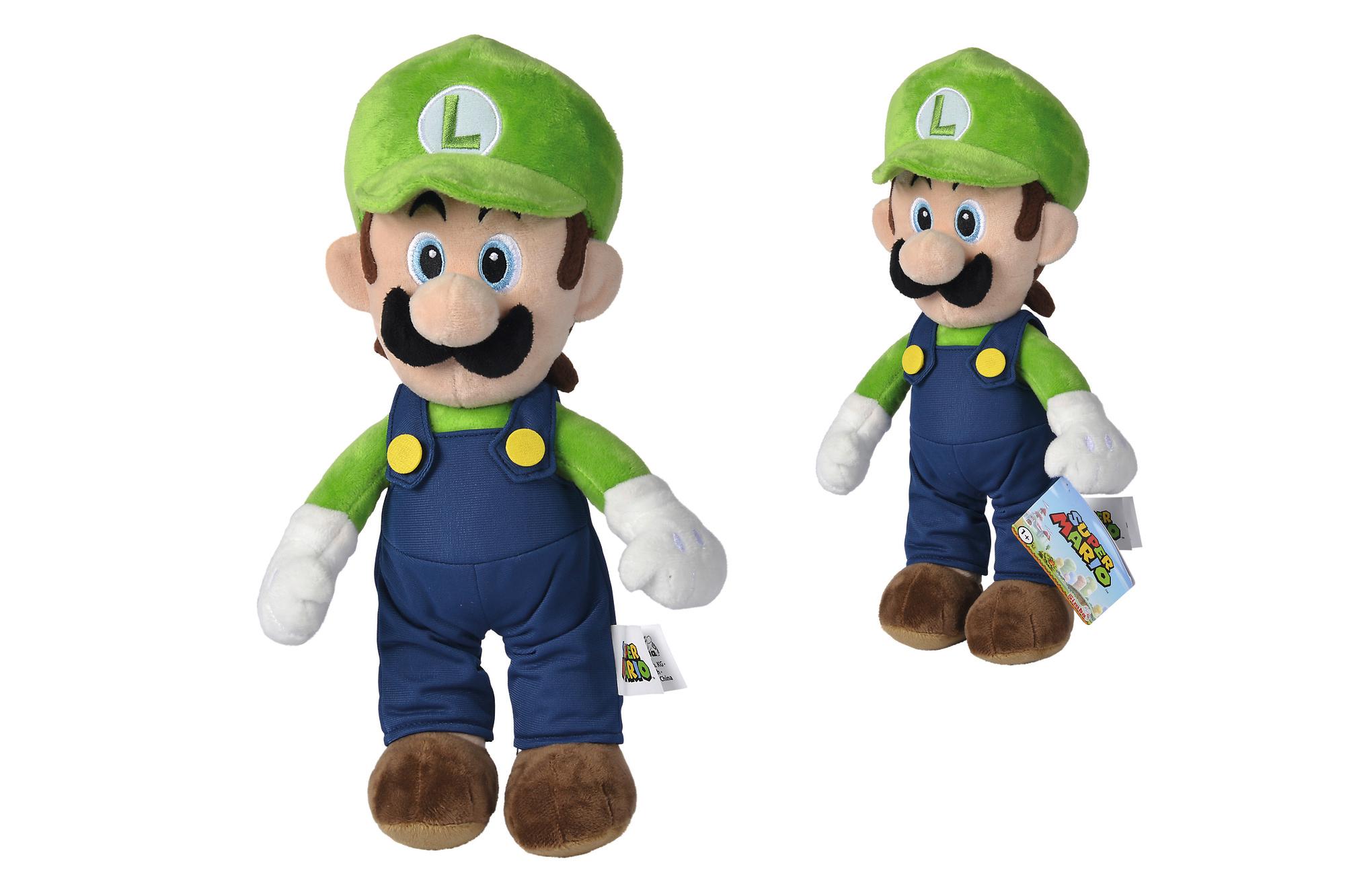 109231011 - Super Mario Luigi plüss, 30cm