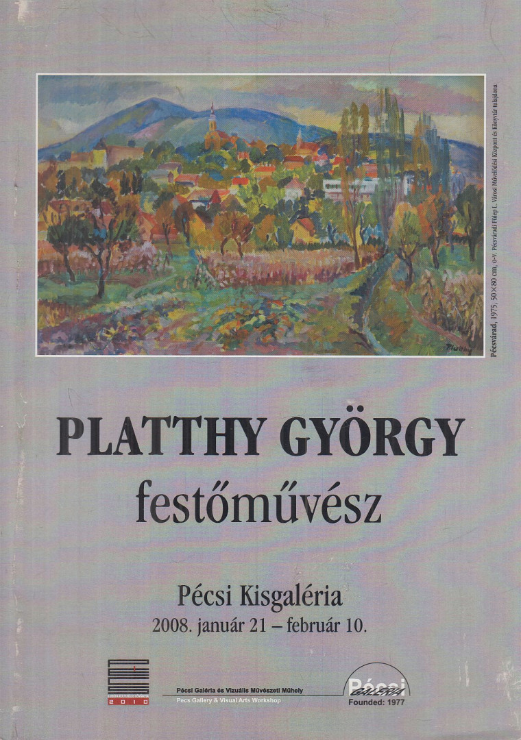 Pandur József - Platthy György festőművész [antikvár]