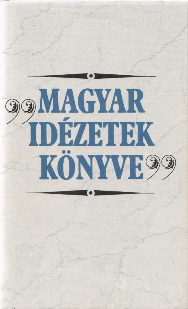 ERKI EDIT - Magyar idézetek könyve [antikvár]